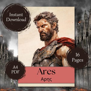 Guia de Adoração de Ares: Kit Inicial de Paganismo Helênico (PDF para Impressão)