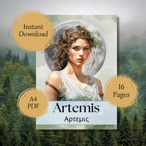 Artemis Worship Guide: Hellenic Paganism Starter Kit (Printable PDF)