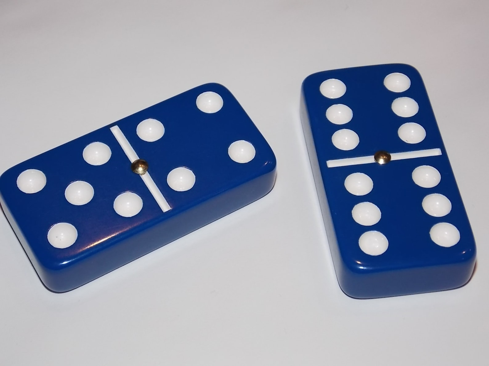 Blue Spinner Dominoes in Gift Box Tournament Size Etsy