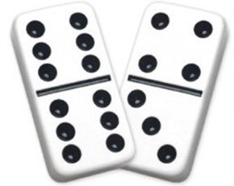 Declaration Custom Personalized Dominoes Set