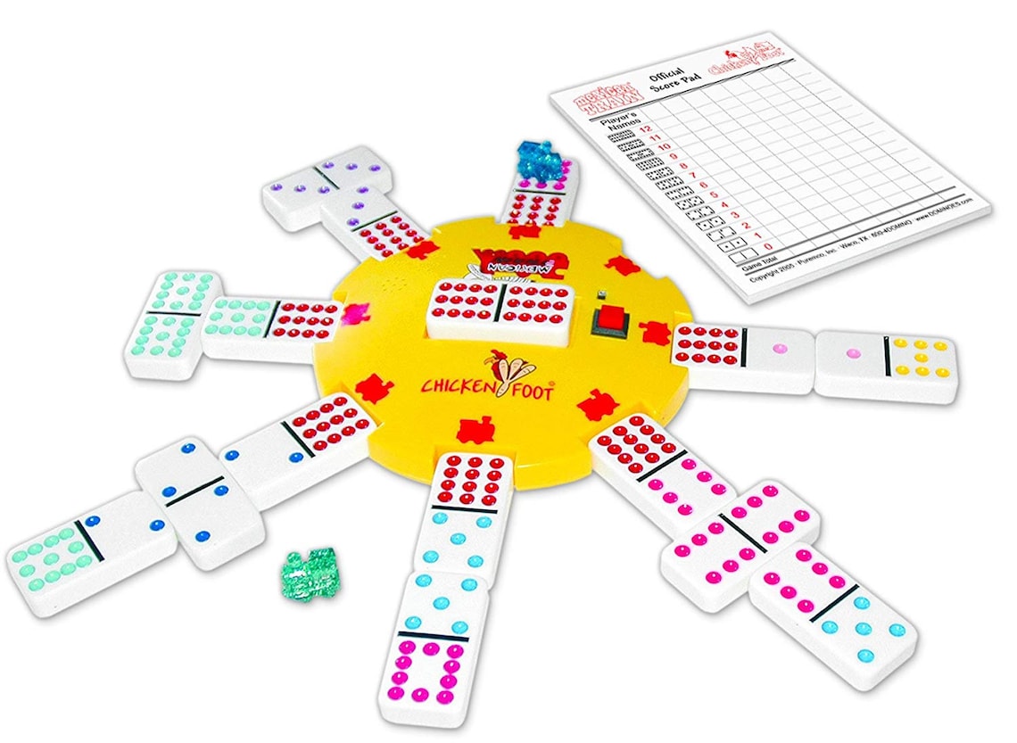 Mexican Train & Chickenfoot Combo Game for the whole family Etsy