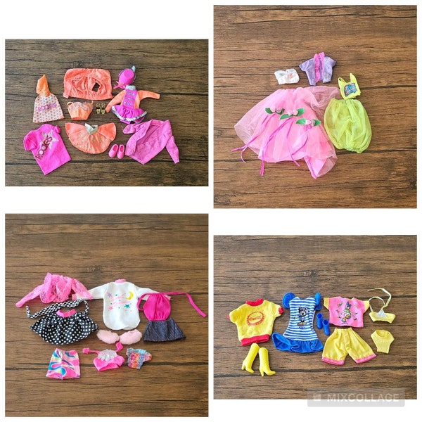 Vintage Barbie Clothes, 80s Barbie Clothes, 90s Barbie Clothes, Pink Barbie Clothes, Vintage Barbie Clothes Lot, Barbie and the Rockers