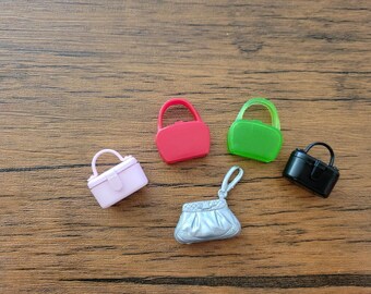 Vintage Barbie Purses, Vintage Barbie Accessories, Vintage Barbie, 90s Barbie, Vintage Dolls, Vintage Doll Accessories, Doll Purses