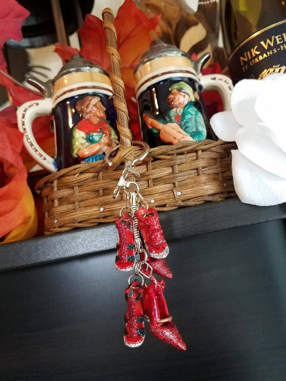 Barbie Keychain Barbie Shoe Keychain Glitter Heels Glitter | Etsy