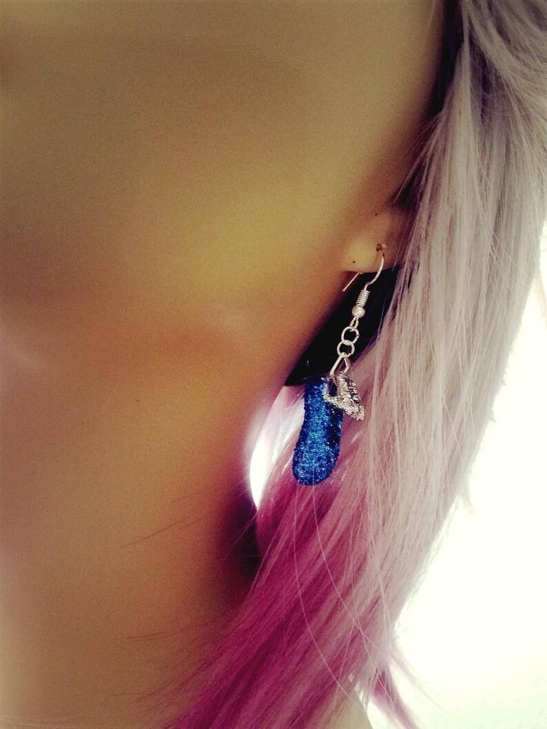 Ballerina Slipper Earrings Ballet Earrings Kitschy Earrings Etsy