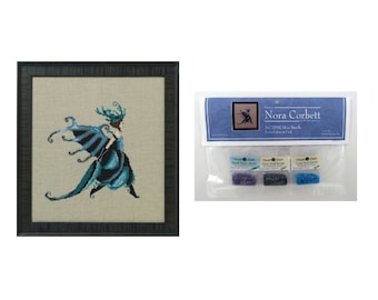 Nora Corbett Mirabilia Cross Stitch PATTERN /& EMBELLISH Pk Miss Beetle NC259