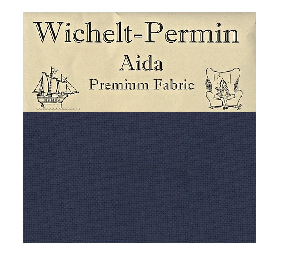 Wichelt - 16 Count Sage / Summer Khaki Aida 18 x 25