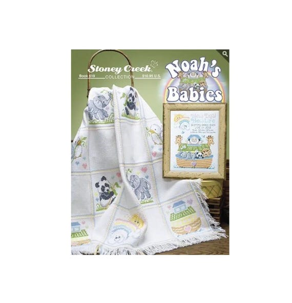 Stoney Creek Kreuzstichbuch Woodland Babies – 13 Süße Baby-Waldtier-Motive