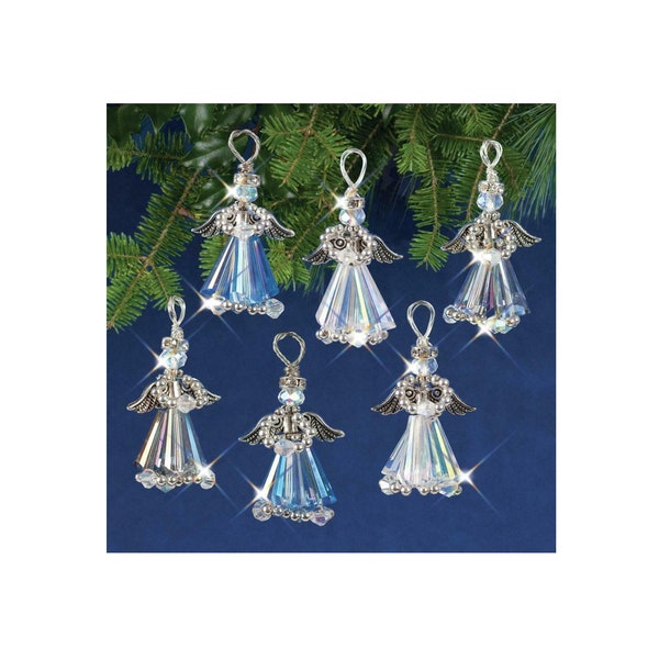 THE BEADERY Kit Per Creare Decorazioni Natalizie Con Perline, Little Angels, Made In USA