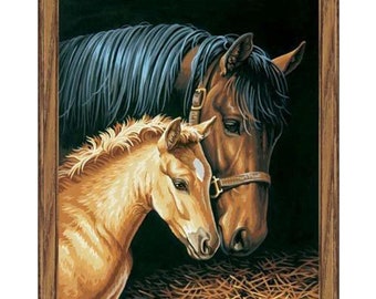 horse paint number etsy