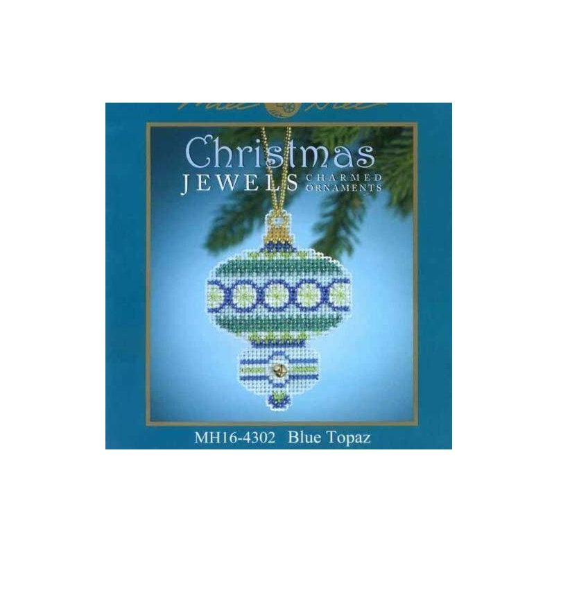 Mill Hill Christmas Jewels Ornament Beaded Cross Stitch Kit Etsy