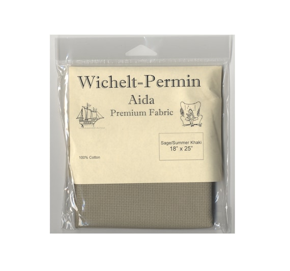 Wichelt Imports Premium Jobelan Cross Stitch Fabric 18 x 27 Water Lily 