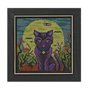 Mill Hill Buttons Beads Kit Counted Cross Stitch SPOOKY CAT MH14-2525