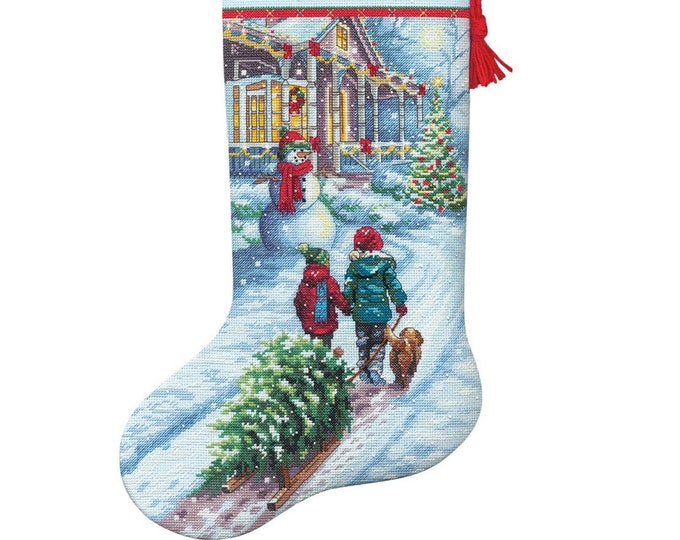 Dimensions Christmas Stocking Cross Stitch Kit CHRISTMAS Etsy