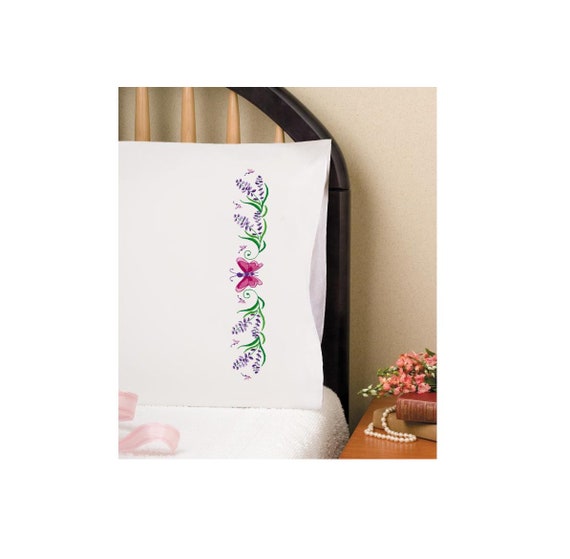 Stamped pillowcases to clearance embroider