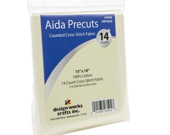 Kit Point De Croix Mill Hill 14ct Avec Boutons Et Perles – Highland Cow, 5x5