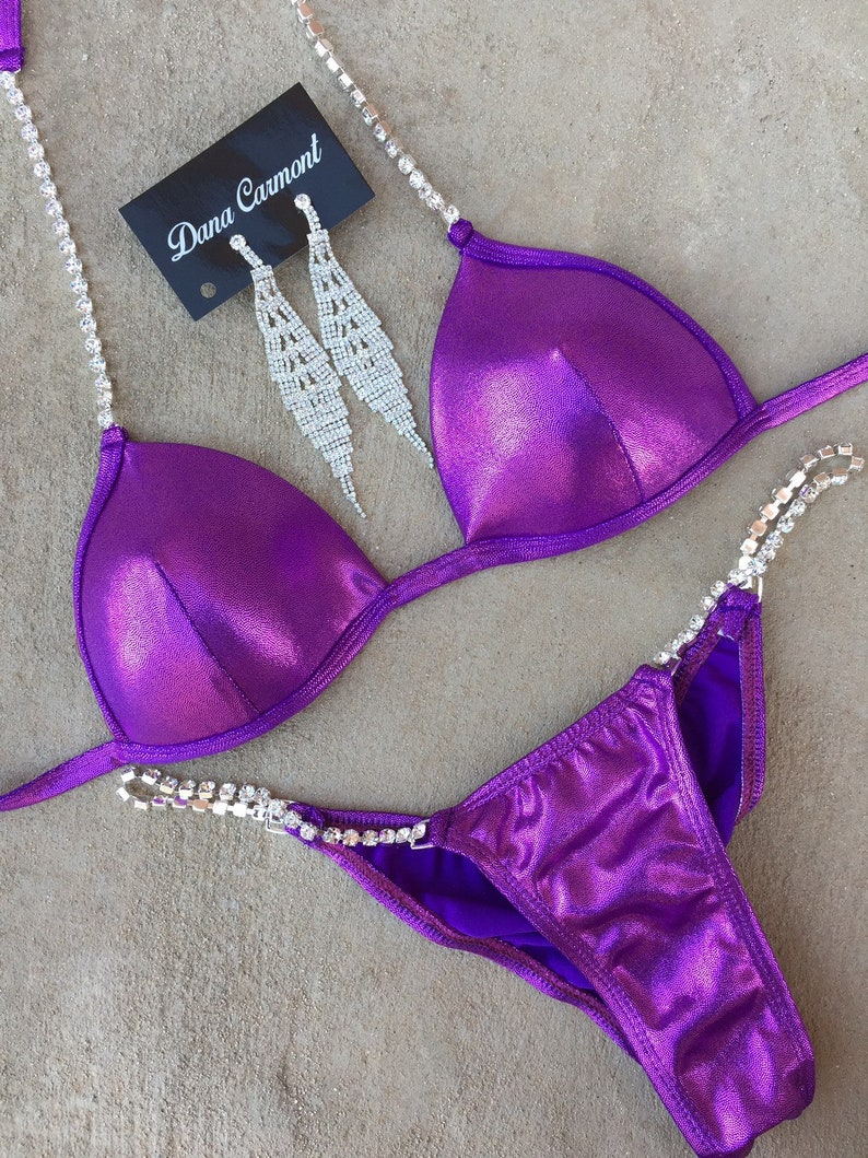 Magenta Mist Competition Bikini
