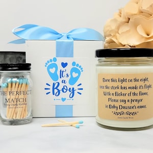 Baby Shower Game Prizes - Hostess Thank You - Baby Shower Favors Boy - Hosting Gift - Keepsake Hostess Gift - Baby Boy Shower