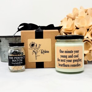Funny Happy Birthday Gift - Birthday Candle - Birthday Gift for Him - Gift for Her - 50th Birthday Gift - Coworker Gift - Gift for Parent