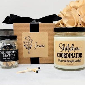 Shitshow Coordinator - Funny Candle - Administrative Assistant Gift - Gift for Boss - Admin Professional Gift - Sarcasm Gift - Office Gift