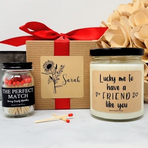 Lucky Me To Have A Friend Like You - Birthday Gift for Friend - Best Friend Gift - Long Distance Friendship Gift - Work Bestie Gift