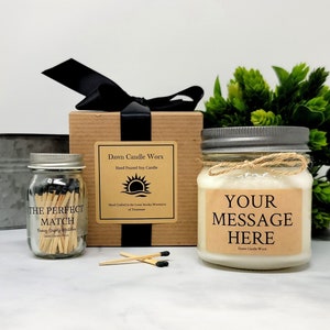 Soy Wax Candle - Gift  for Coworker - Birthday Gift - Bridesmaid Proposal Gift - Wedding Candle - Gift for Teacher  - Gift for Boss