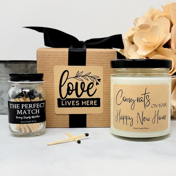 Housewarming Gift Candle - New Home Gift Box  - New House Gift - Gift for Home - First Home Gift  - Yes to the Address - New Apartment Gift