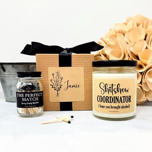 Shitshow Coordinator - Funny Candle - Administrative Assistant Gift - Gift for Boss - Admin Professional Gift - Sarcasm Gift - Office Gift