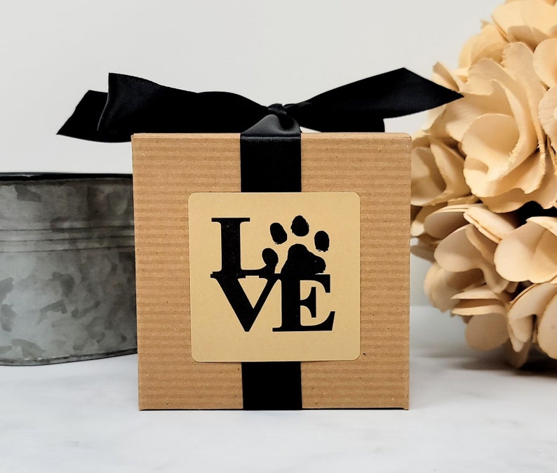 Loss of Pet Gift Soy Candle Loss of Dog Loss of Cat Gift Pet Memorial Gift Dog Walker Client Gift Dog Mom Gift 画像 4