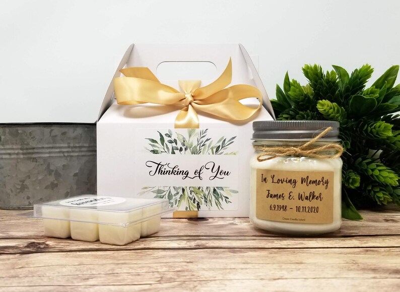 Sympathy Gift Candle Remembrance Gift Memorial Candle Etsy