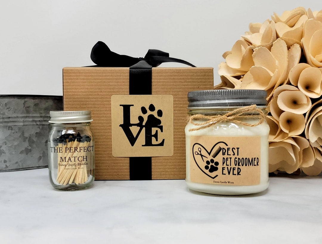 Dog Groomer Gifts For Christmas
 Gift for Pet Groomer Groomer Candle Dog Groomer Gift Soy Candle