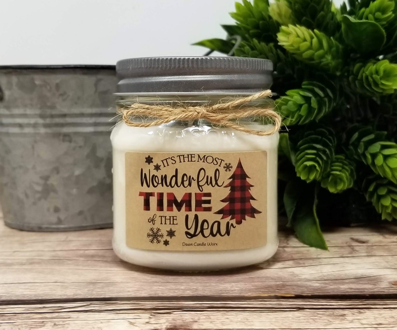 Christmas Candle Set Christmas Gift Set for Employees Etsy