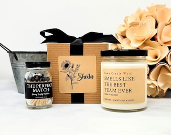 Smells Like The Best Team Ever Gift, Corporate Gifts, Team Employee Appreciation Candle, Personalized Thank You Gifts, Nurse Gifts