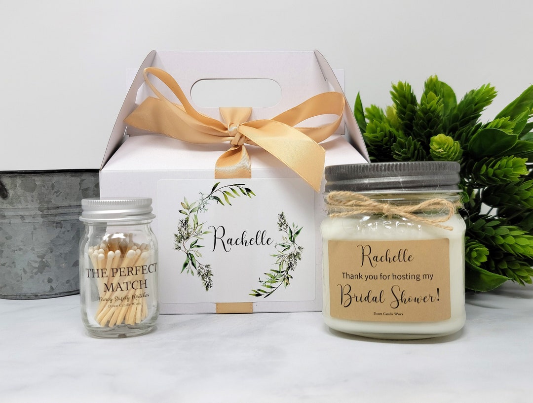 Bridal Shower Hostess Gift Box Thank You Gift 8oz Bridal Etsy