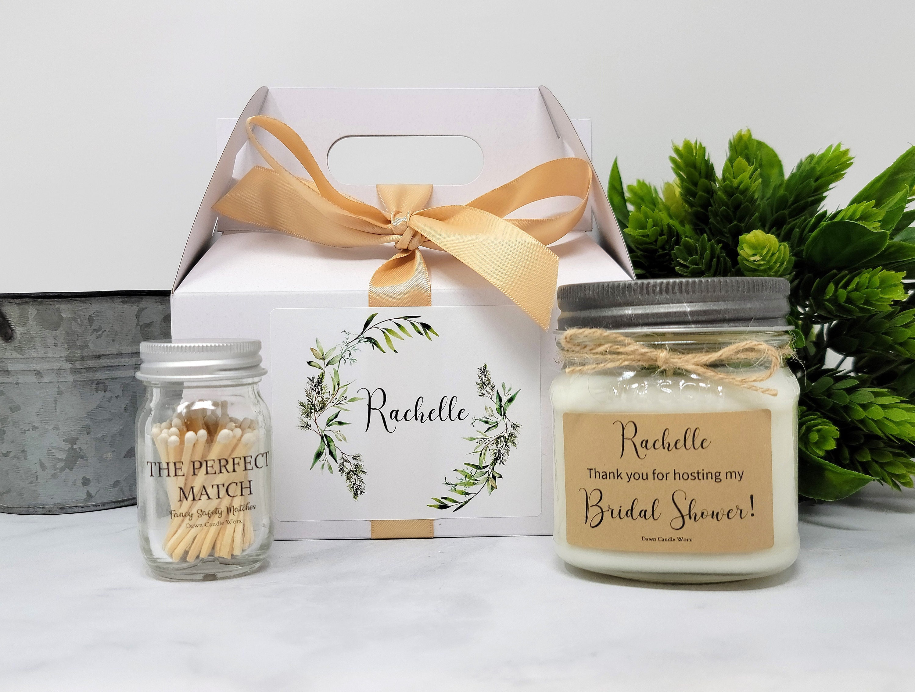 Bridal Shower Hostess Gift Box Thank You Gift 8oz Bridal - Etsy