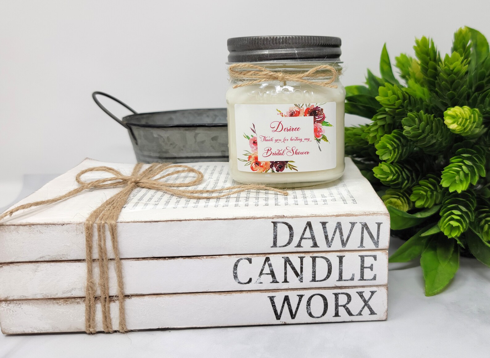 Bridal Shower Hostess Gift Thank You Gift 8oz Bridal Etsy