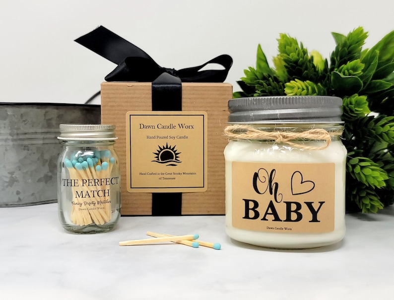 Oh Baby New Baby Gift Baby Shower Hostess Gift Baby Boy Etsy