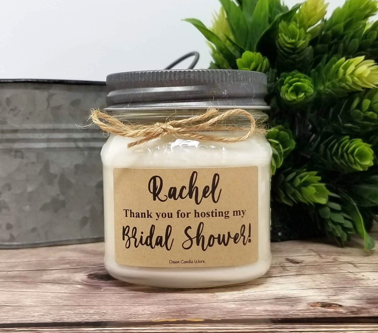 Bridal Shower Hostess Gift Box Thank You Gift 8oz Bridal Etsy