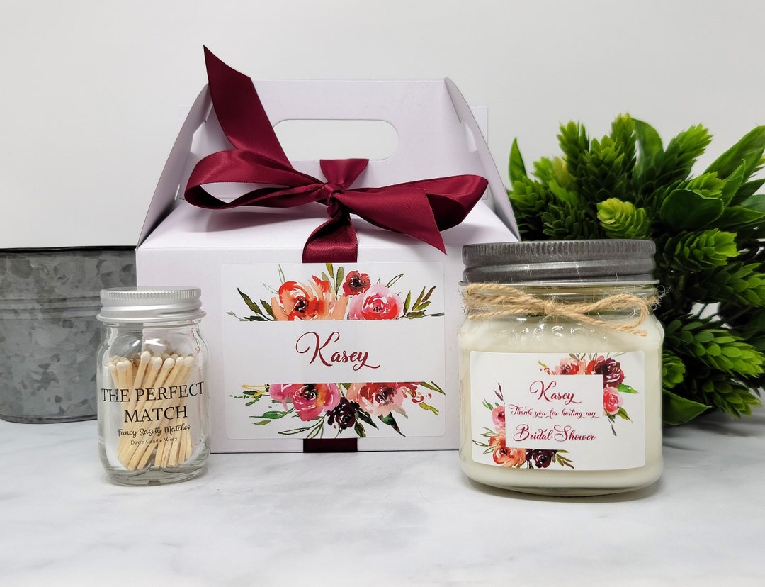 Bridal Shower Hostess Gift Thank You Gift 8oz Bridal Etsy