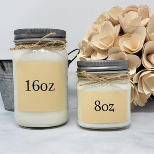 8oz Soy Wax Candle Gift for Coworker Birthday Gift Bridesmaid Proposal Gift Wedding Candle Gift for Teacher Gift for Boss image 4