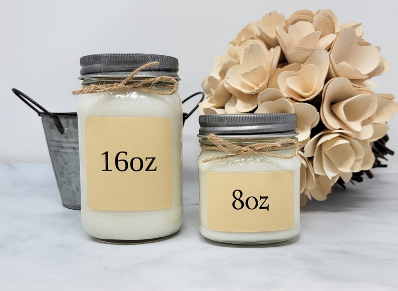 8oz Soy Wax Candle Gift for Coworker Birthday Gift Bridesmaid Proposal Gift Wedding Candle Gift for Teacher Gift for Boss image 4