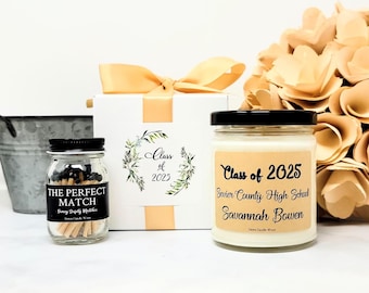 Personalized Graduation Gift Class of 2026 Graduation Gift for Her Gift for College Graduate Gift Graduation Candle High School Graduation