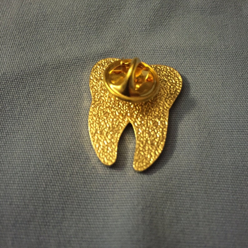 1 enamel Tooth Pin Etsy