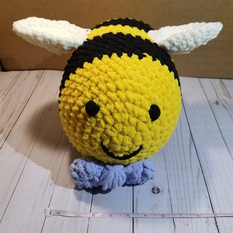 Bumblebee Plush Pillow Oversized Fuzzy Plush Giant Bumblebee | Etsy