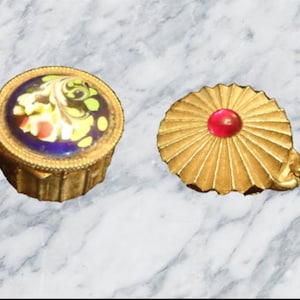 Solid Perfume Compact  Perfume or Pill box Vintage - Choice