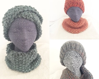 Seed Stitch Cowl // Cozy Cowl // Ready to Ship