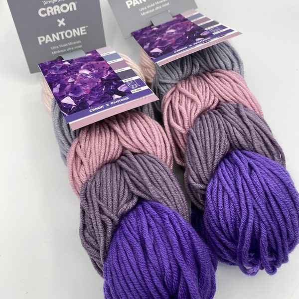 YARN - Caron x Pantone Ultra Violet Minerals