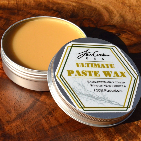 Hardening Paste Wax - 4oz Food Grade - LewCustom