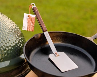 Flexible Stainless Spatula + Gift Bag, Handmade