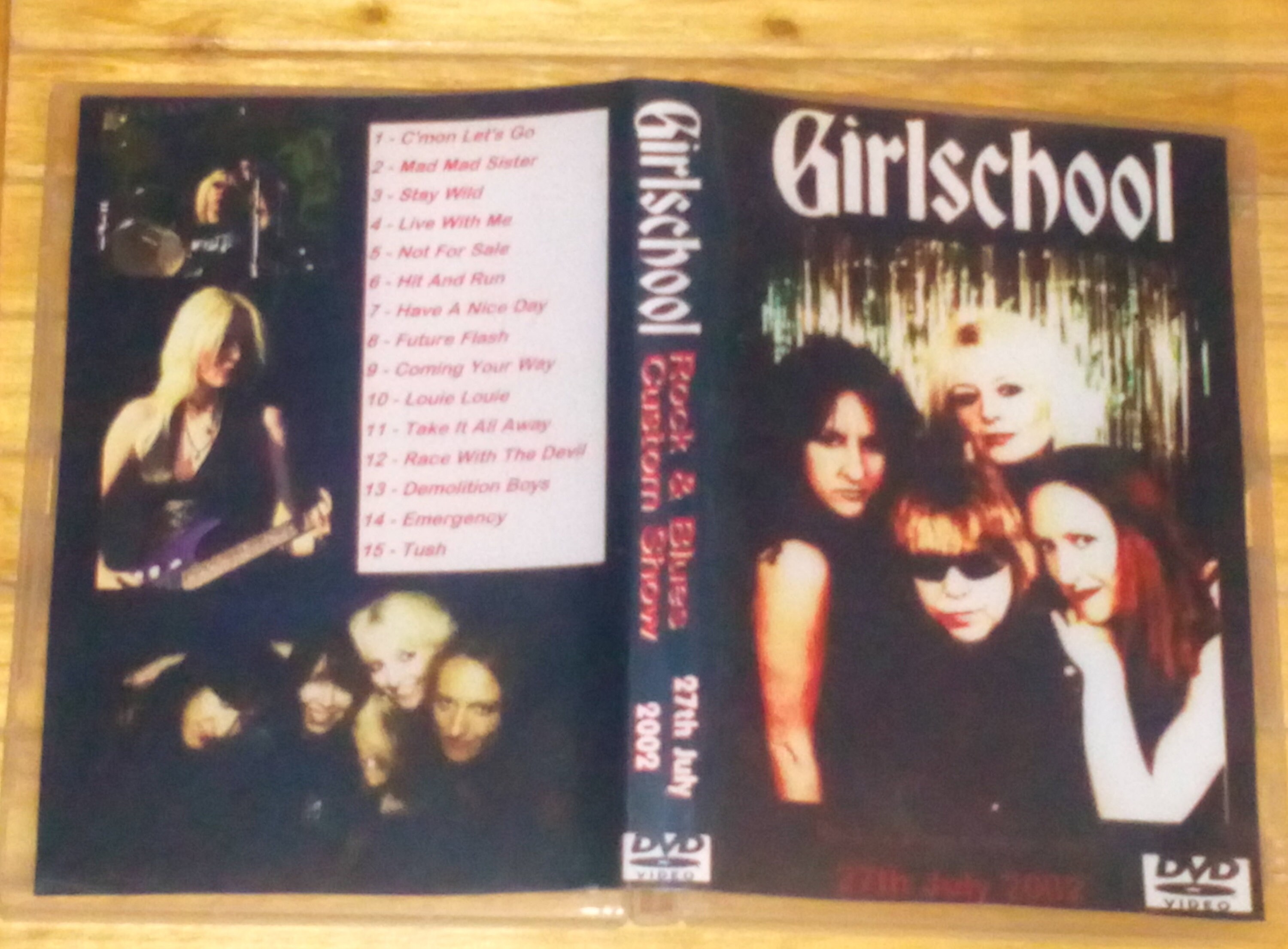 Girlschool Rock Blues 27 7 02 Pal Dvd Etsy Girlschool Rock Blues 27 7 02 Pal Dvd Etsy